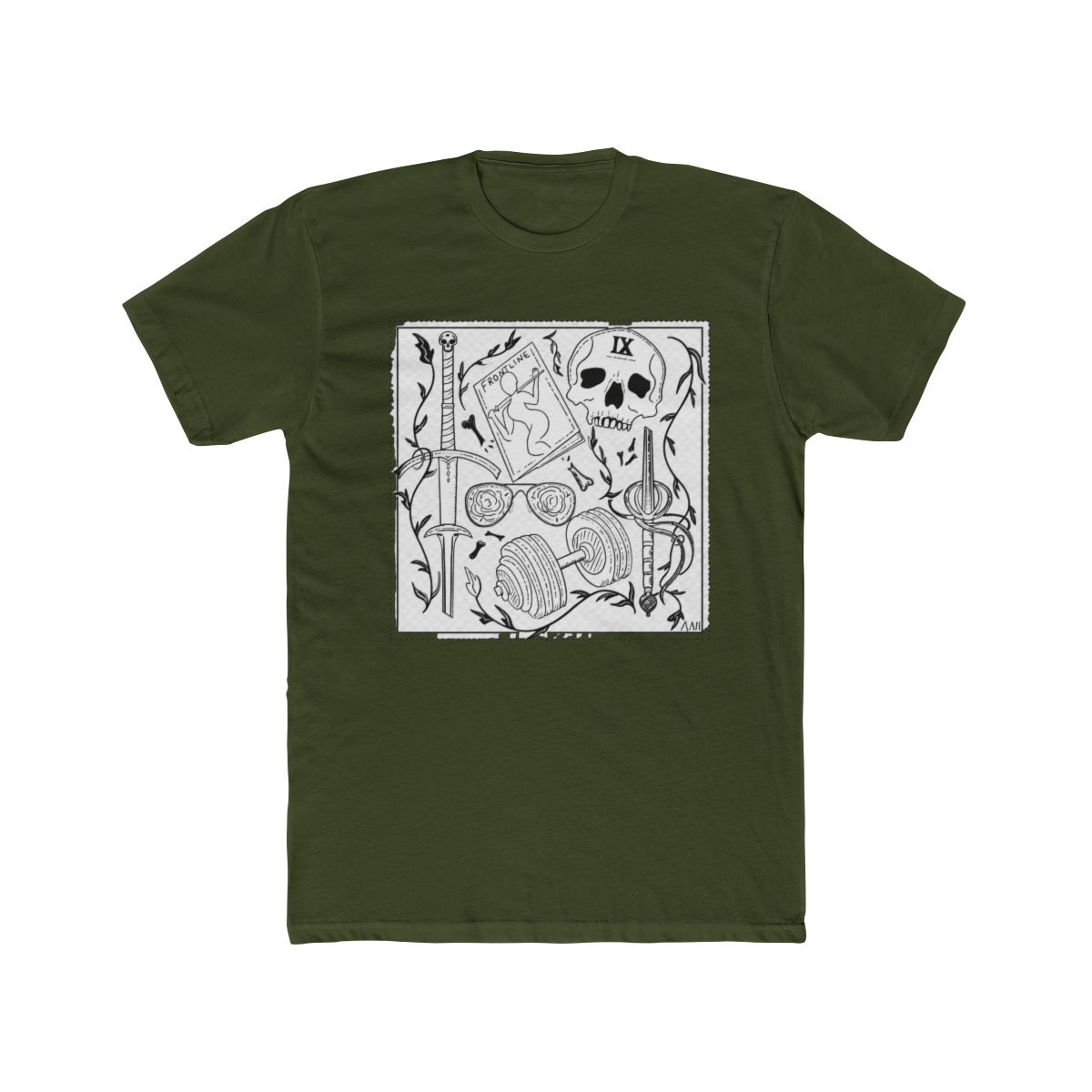 Gideon Nav Collage T Shirt | Tamsyn Muir - alternate angle 4, merchandise