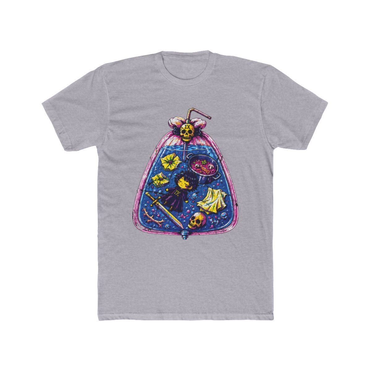 HARROW'S SPRING WATER The Locked Tomb Series, Tamsyn Muir book T Shirt - alternate angle 5, merchandise