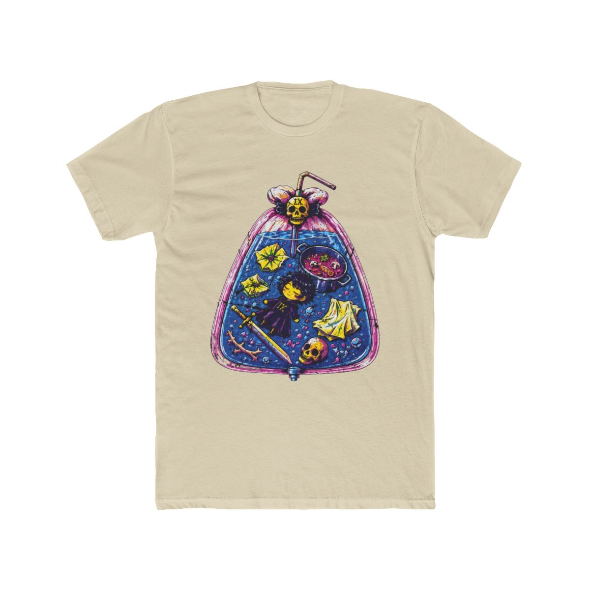 HARROW'S SPRING WATER The Locked Tomb Series, Tamsyn Muir book T Shirt - alternate angle 4, merchandise