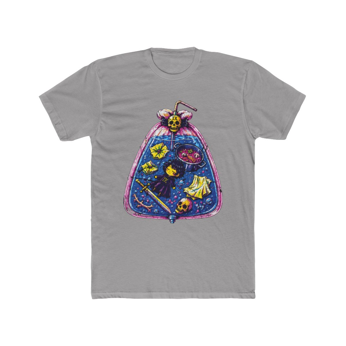 HARROW'S SPRING WATER The Locked Tomb Series, Tamsyn Muir book T Shirt - alternate angle 2, merchandise