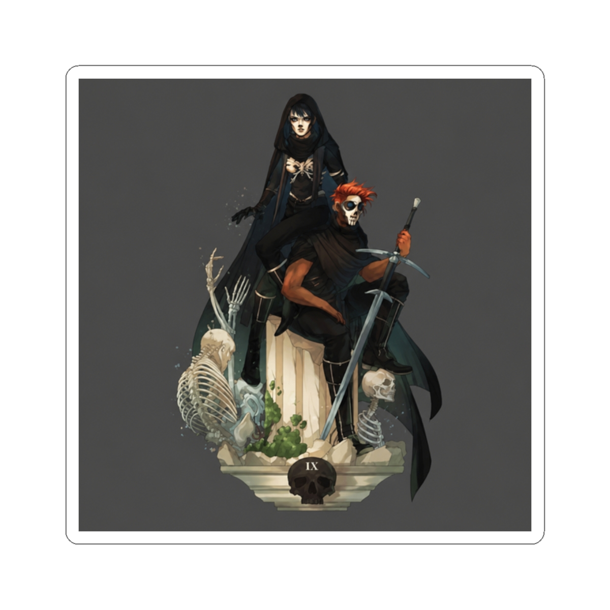 Gideon the ninth | Tamsyn Muir - alternate angle 3, merchandise