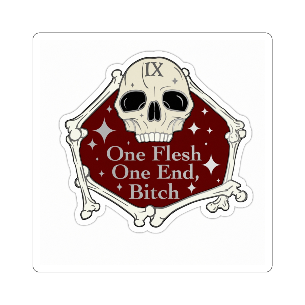 One flesh, one blood- Gideon the ninth | Tamsyn Muir - alternate angle 1, merchandise