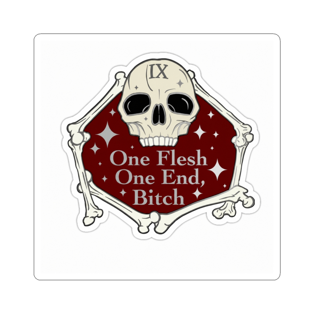 One flesh, one blood- Gideon the ninth | Tamsyn Muir - alternate angle 2, merchandise