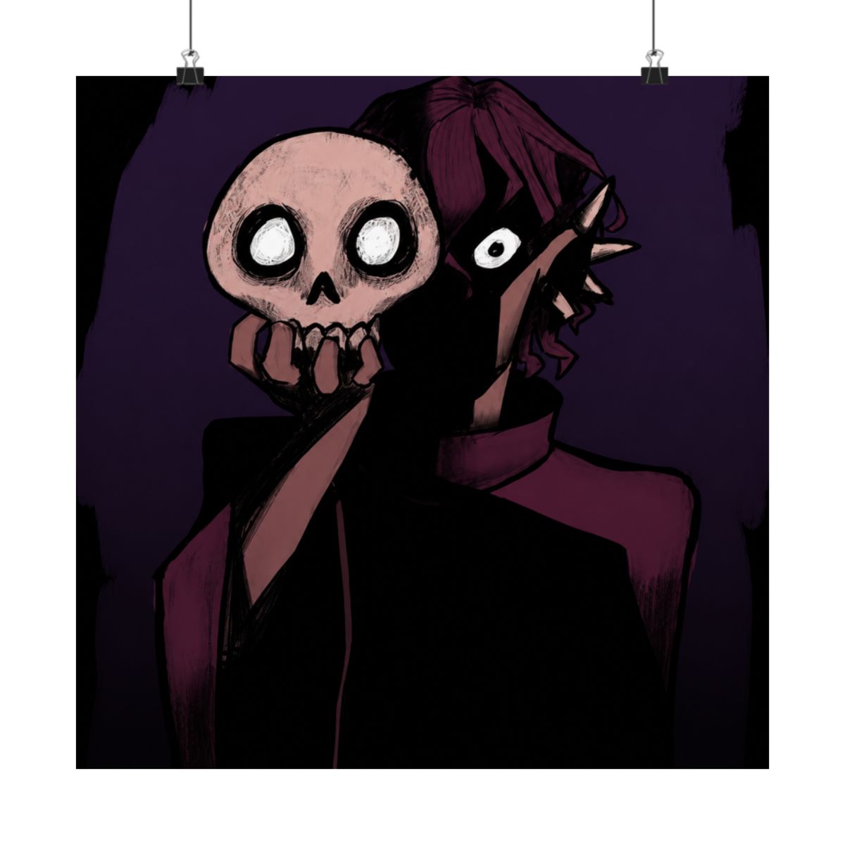 Harrowhark Nonagesimus Skull Locked Tomb | Tamsyn Muir - alternate angle 5, merchandise