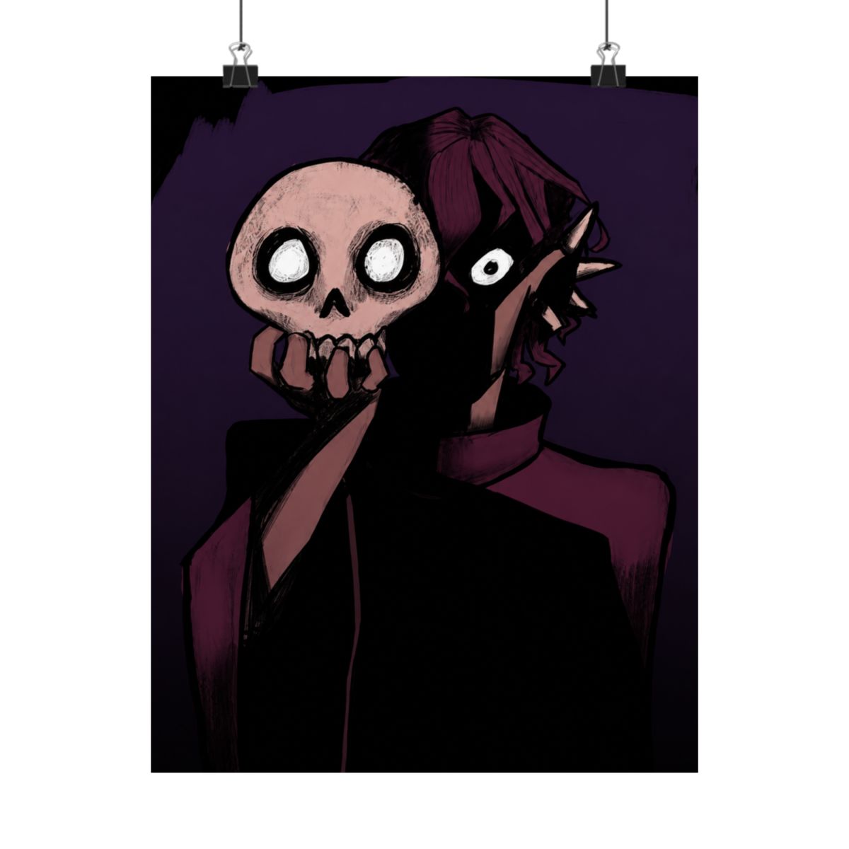 Harrowhark Nonagesimus Skull Locked Tomb | Tamsyn Muir - alternate angle 2, merchandise