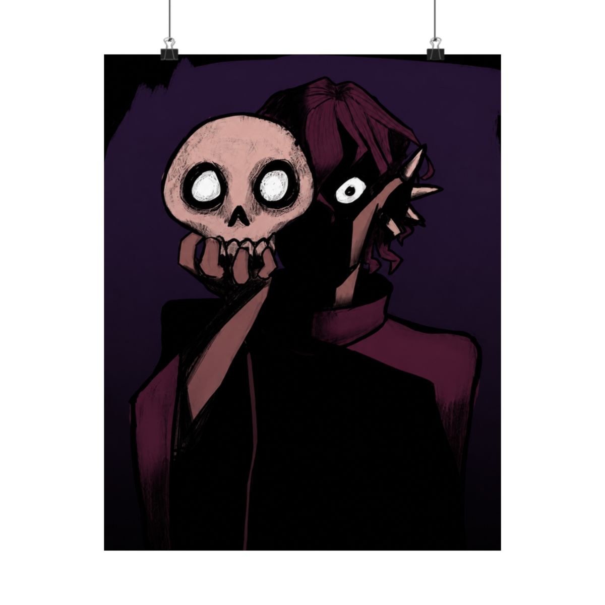 Harrowhark Nonagesimus Skull Locked Tomb | Tamsyn Muir - alternate angle 1, merchandise