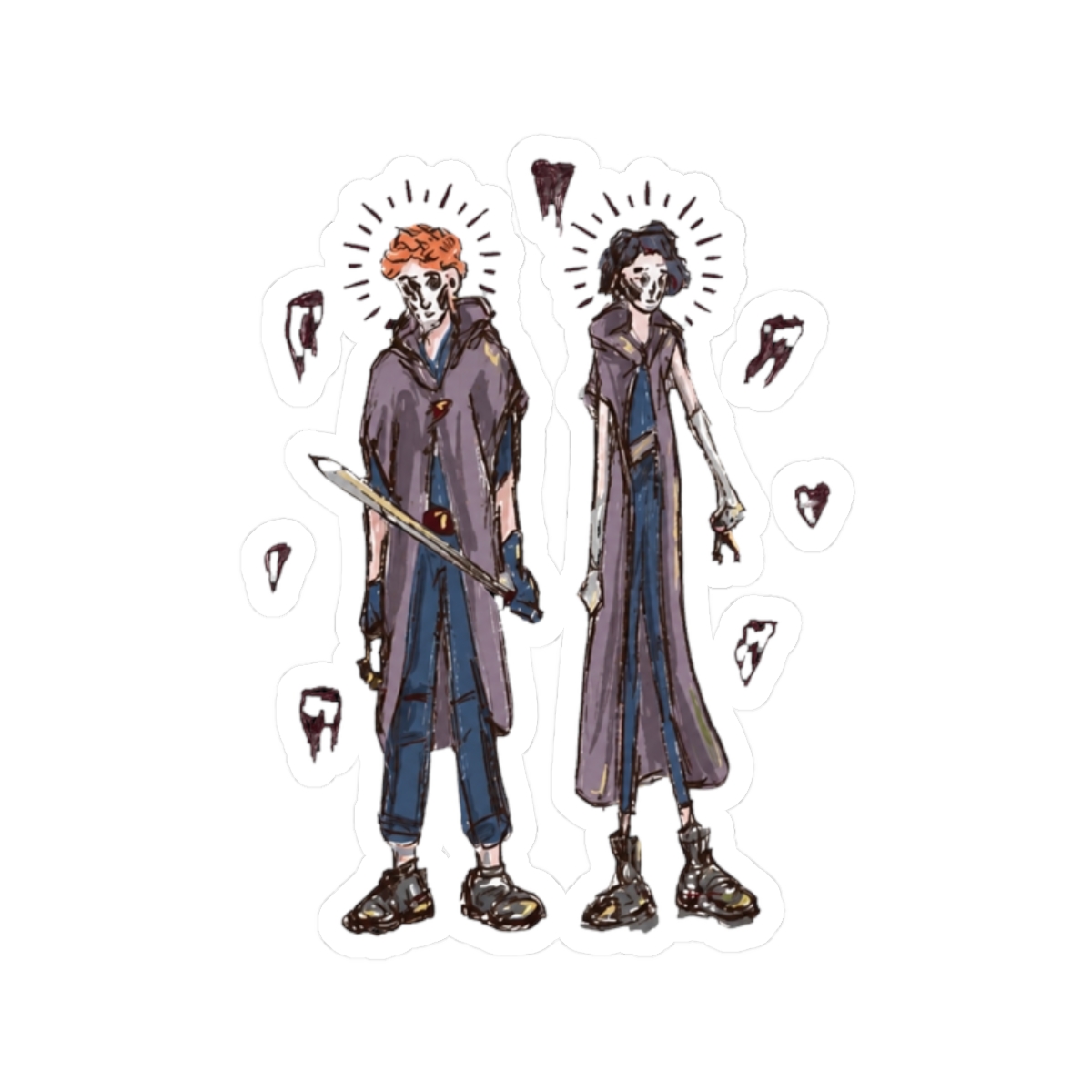 Locked Tomb: Gideon and Harrow Now With Teeth! | Tamsyn Muir - alternate angle 3, merchandise